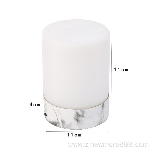 Touch Bedside Table Lamp With Marble Base